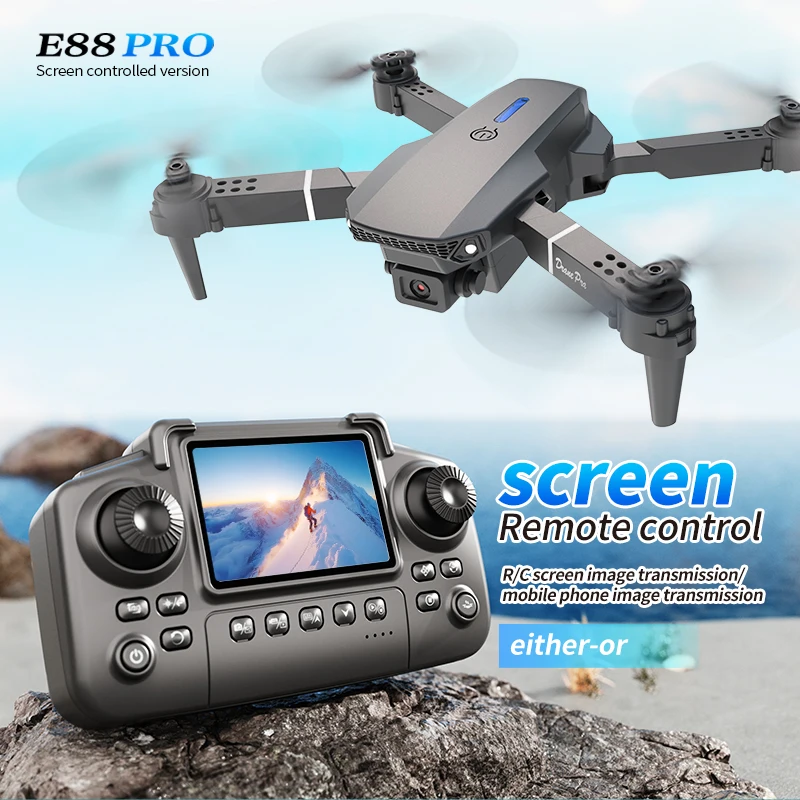 Drone Lidar - 전문 E88 프로 드론 스크린 8K