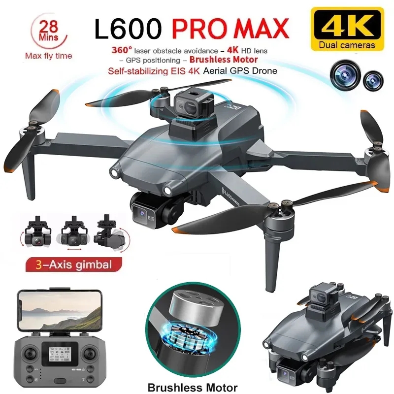 Drone Aerial Photography - L600 PRO MAX GPS 드론 전문