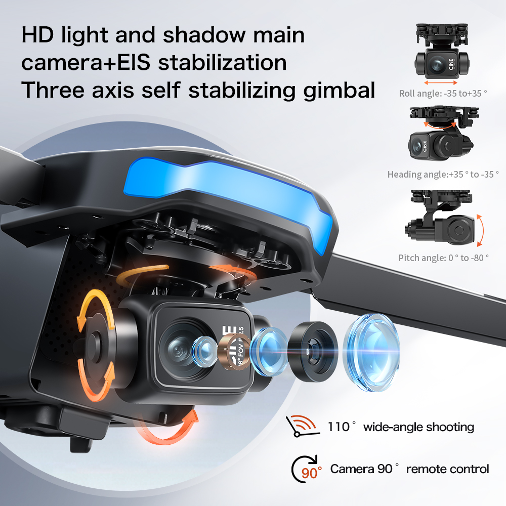 S-X1 MAX 4K 전문가용 드론 HD 카메라 3축  - Eachine Drone E58 리뷰 및 가격