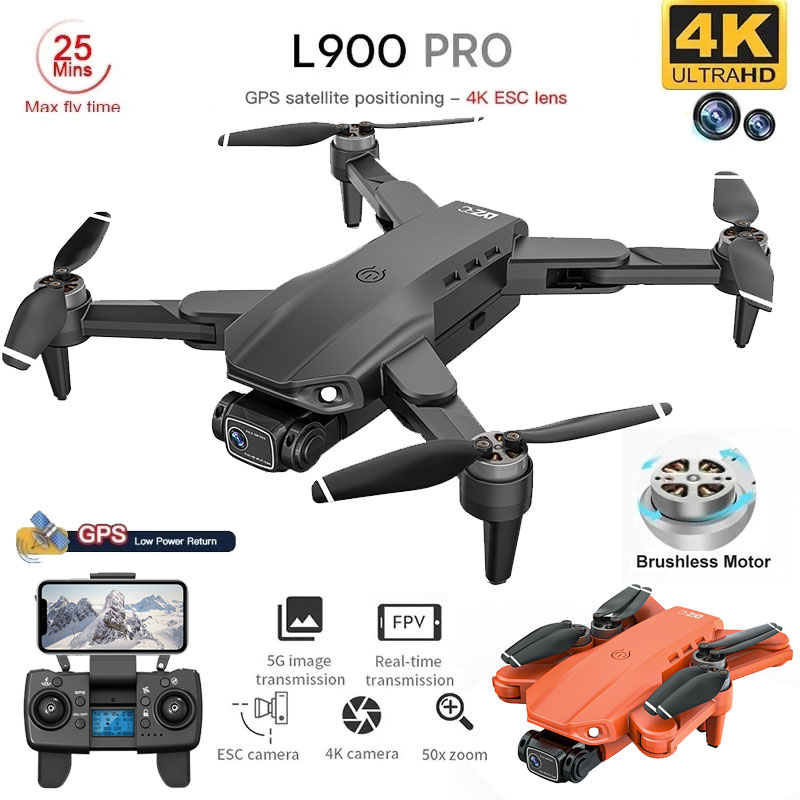 L900 Pro GPS 드론 4K 전문 HD 듀얼 카메 - Drone Multispectral 리뷰 및 가격