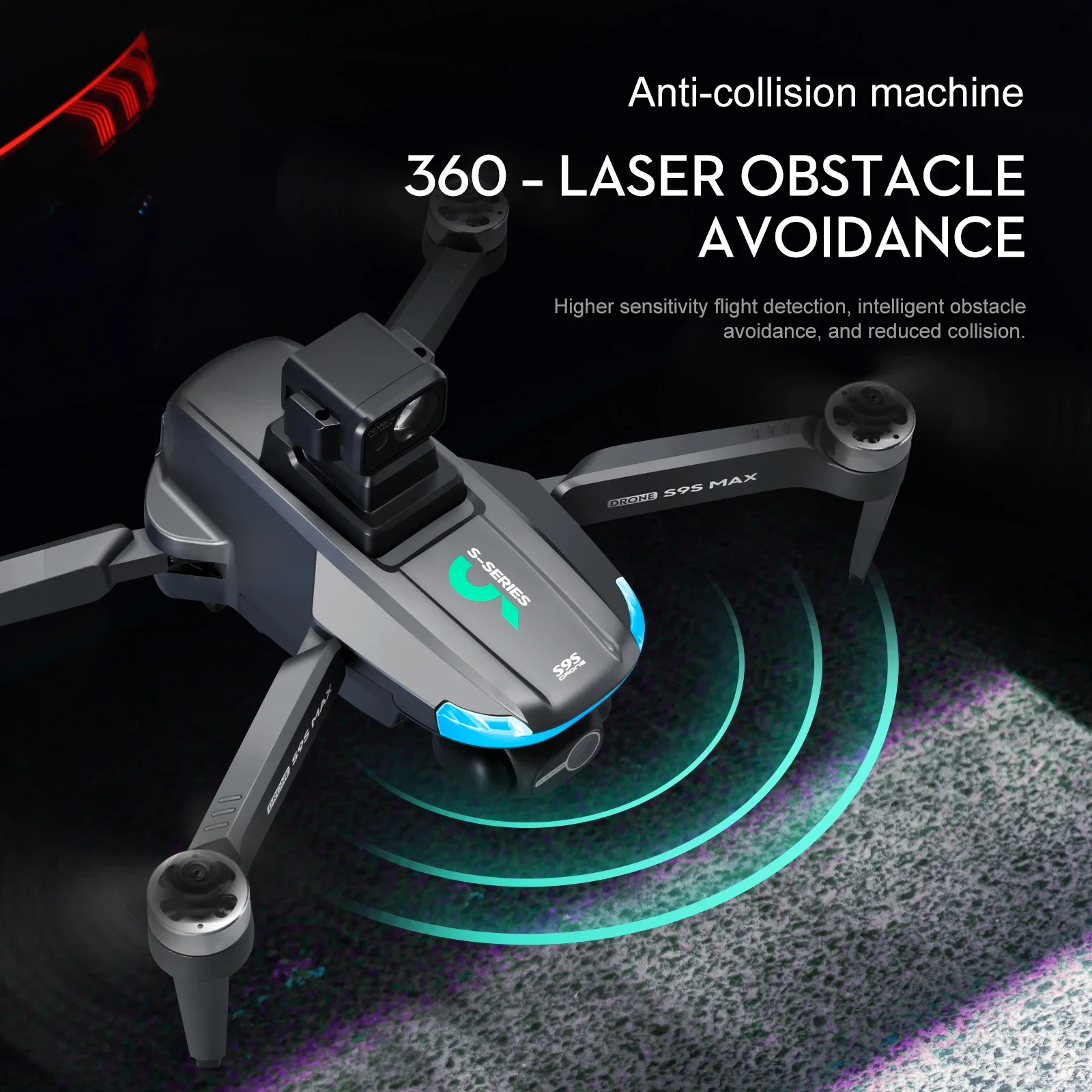 새로운 S9S MAX 미니 드론 4K 2축 PTZ HD - Drone Aerial Photography 리뷰 및 가격